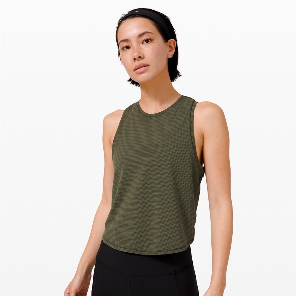 Lululemon Dark Green Tank